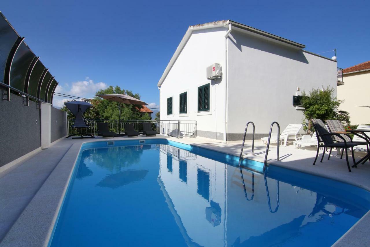 Luxury House With Pool Villa Trogir Exterior photo